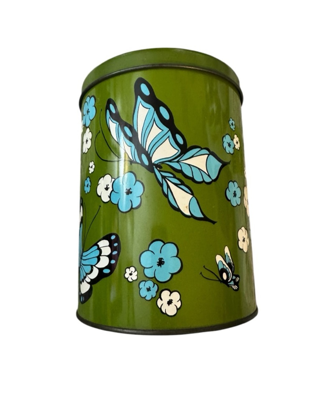 Ballonoff Green Butterfly Floral Tin Canister Set - Picture 10 of 10